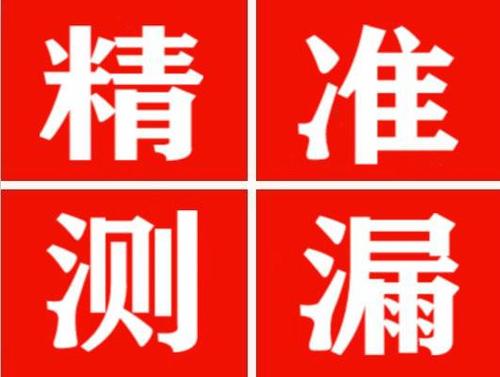 陇西尚嘉漏水精准查找